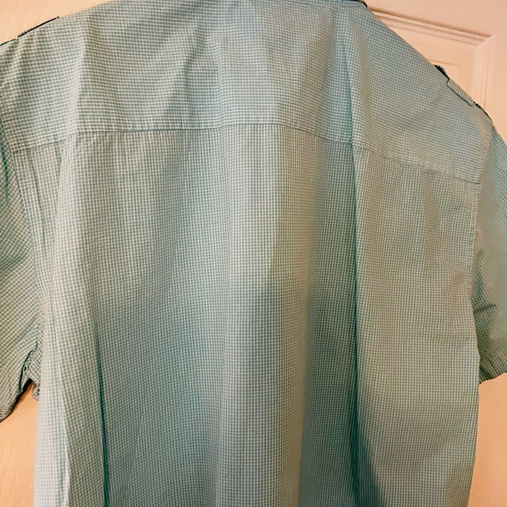 Short Sleeve Marc Echo Button Down, Size L, Small… - image 7